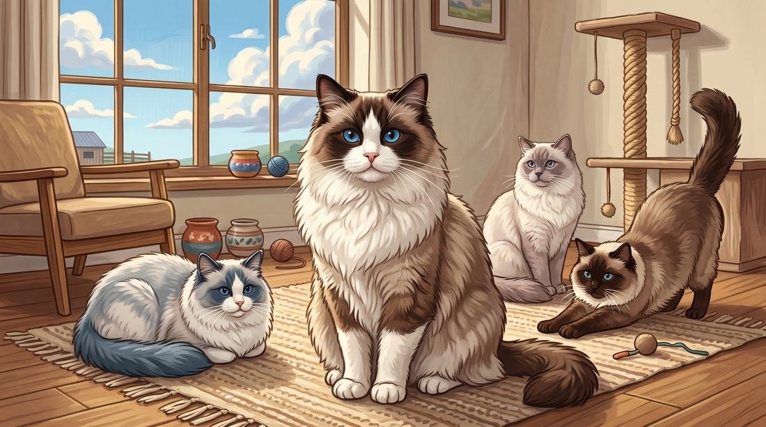 Georgia Ragdoll cats